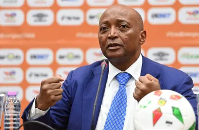 Moroccan media claims Motsepe could be influencing Bafana results at 2023 Afcon