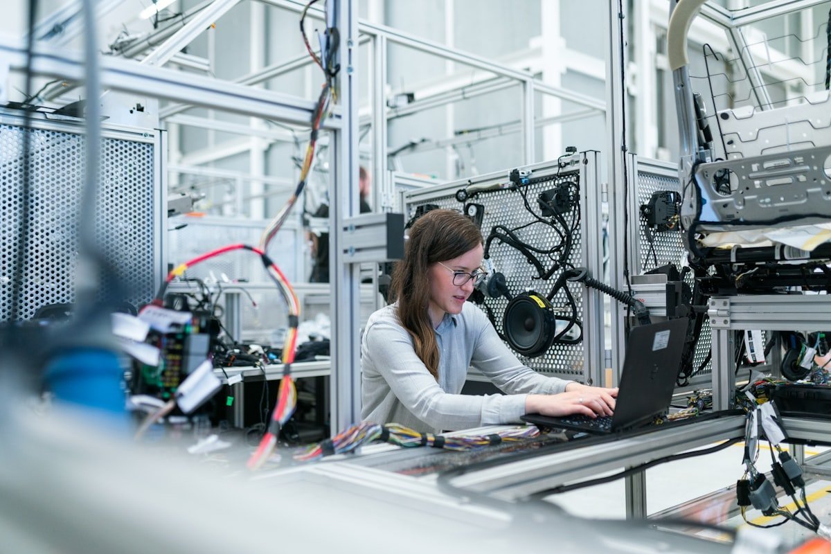 Biotechnology laboratory representing the Research Triangle life-sciences economy