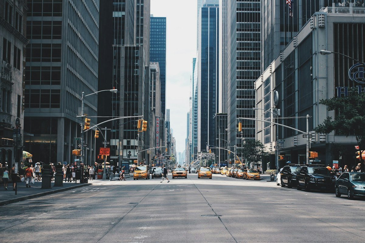 Traffic and bridge infrastructure in New York City