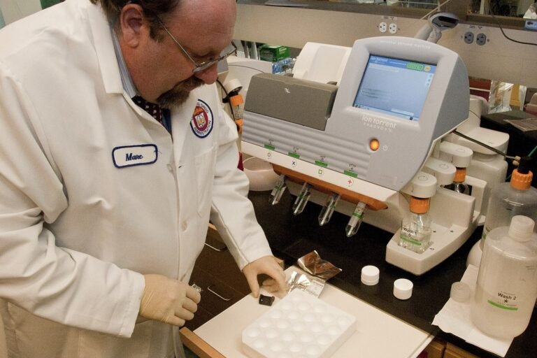 Microbiology laboratory culture dishes used for environmental pathogen surveillance