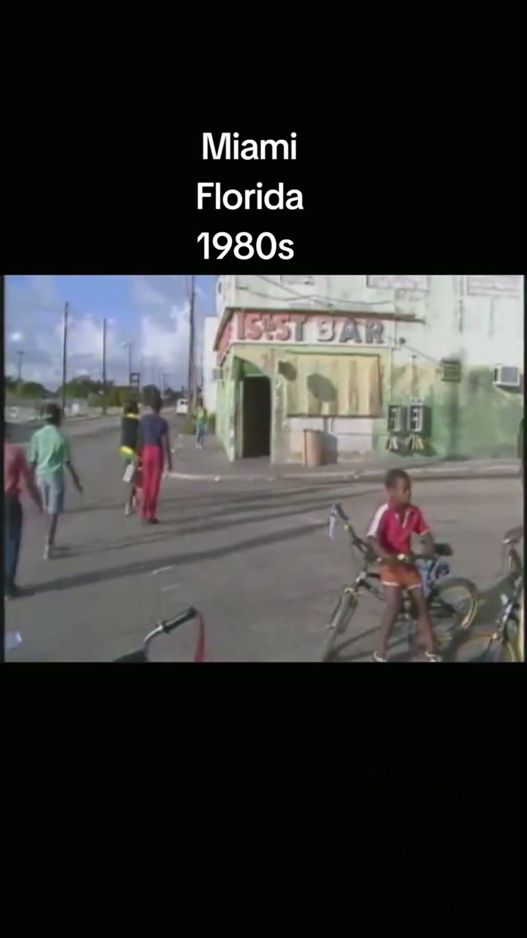 Boomboxes, Arcades and Payphones: Miami Streets in the 1980s