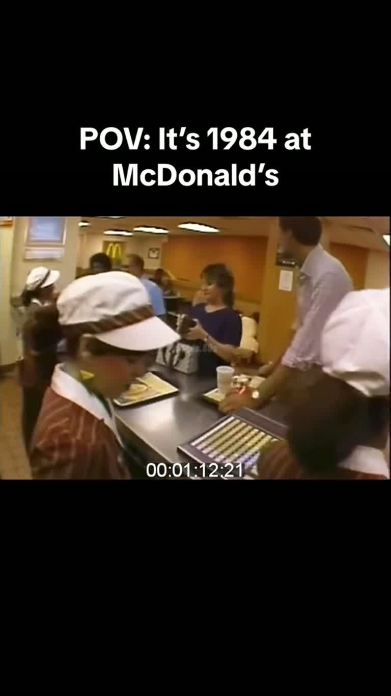 A 1984 McDonald's Menu: The Prices Will Take You Right Back