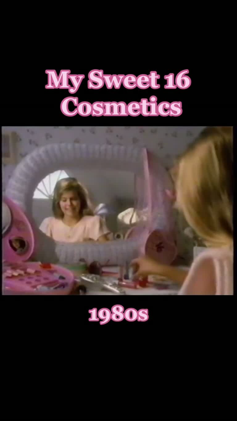 My Sweet 16 Cosmetics: The 80s Play Makeup We All Remember