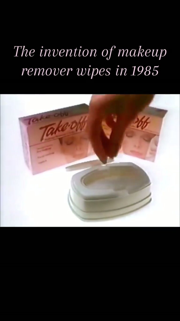 Take-off Wipes: The 1985 Beauty Ritual We Still Remember