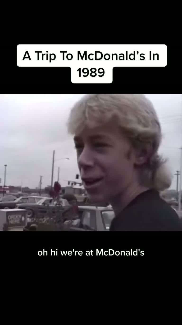 Illustrative photograph: A 1989 Trip to McDonald’s: Nostalgic Look Back