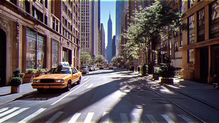 Illustrative photograph: A Sunny 1989 New York Morning: 80s Nostalgia Vibes