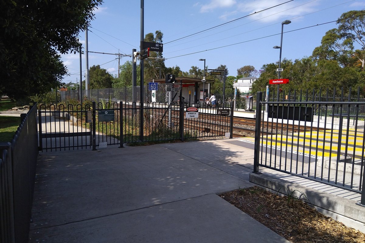 Urban passenger commuter light rail train equipped with automated emergency braking integration