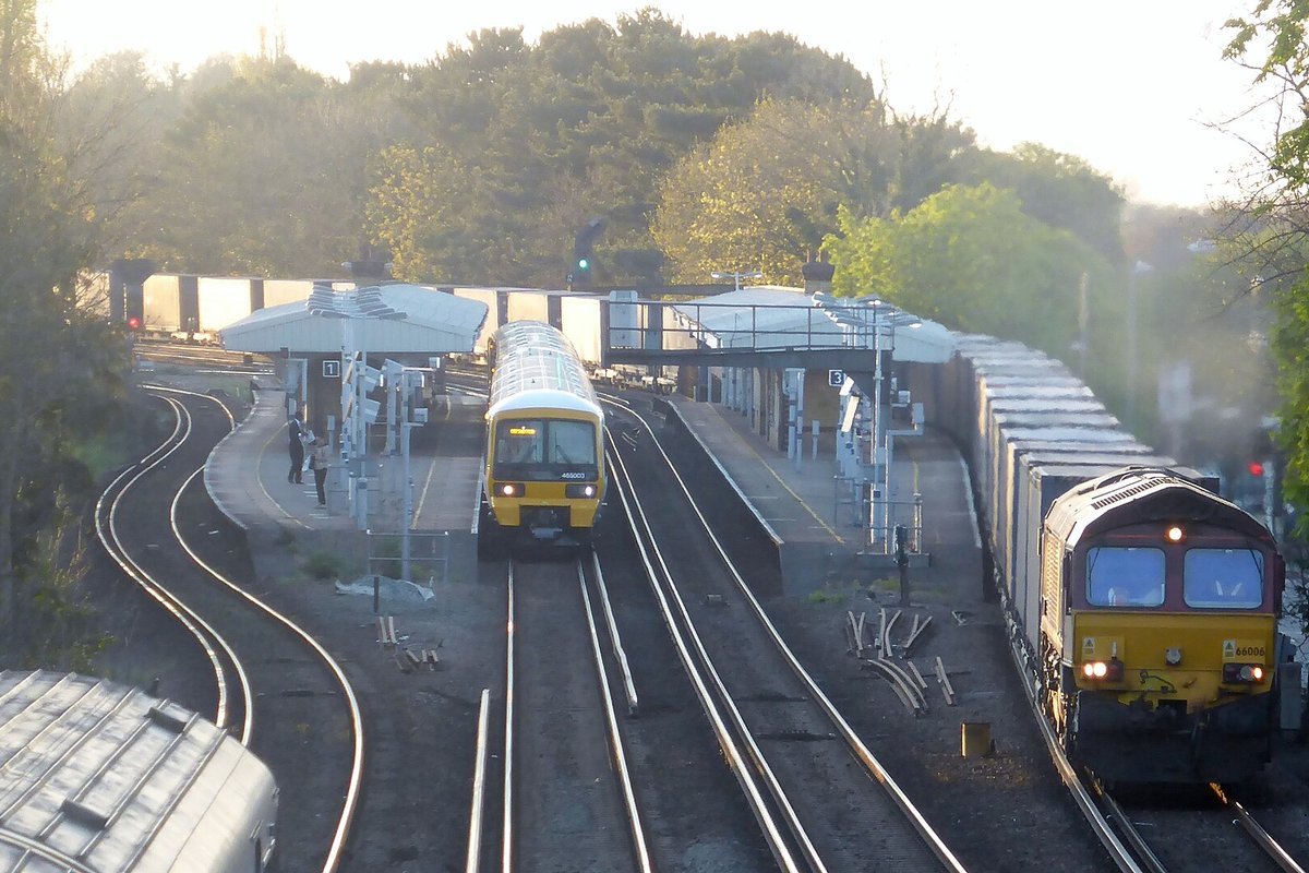 Intermodal rail switching tracks and container staging yards supporting inland logistics hubs
